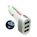Trident Car Charger - White